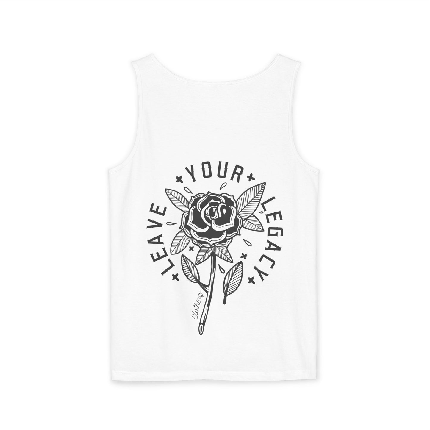 Unisex 'Rose Stem' Tank Top