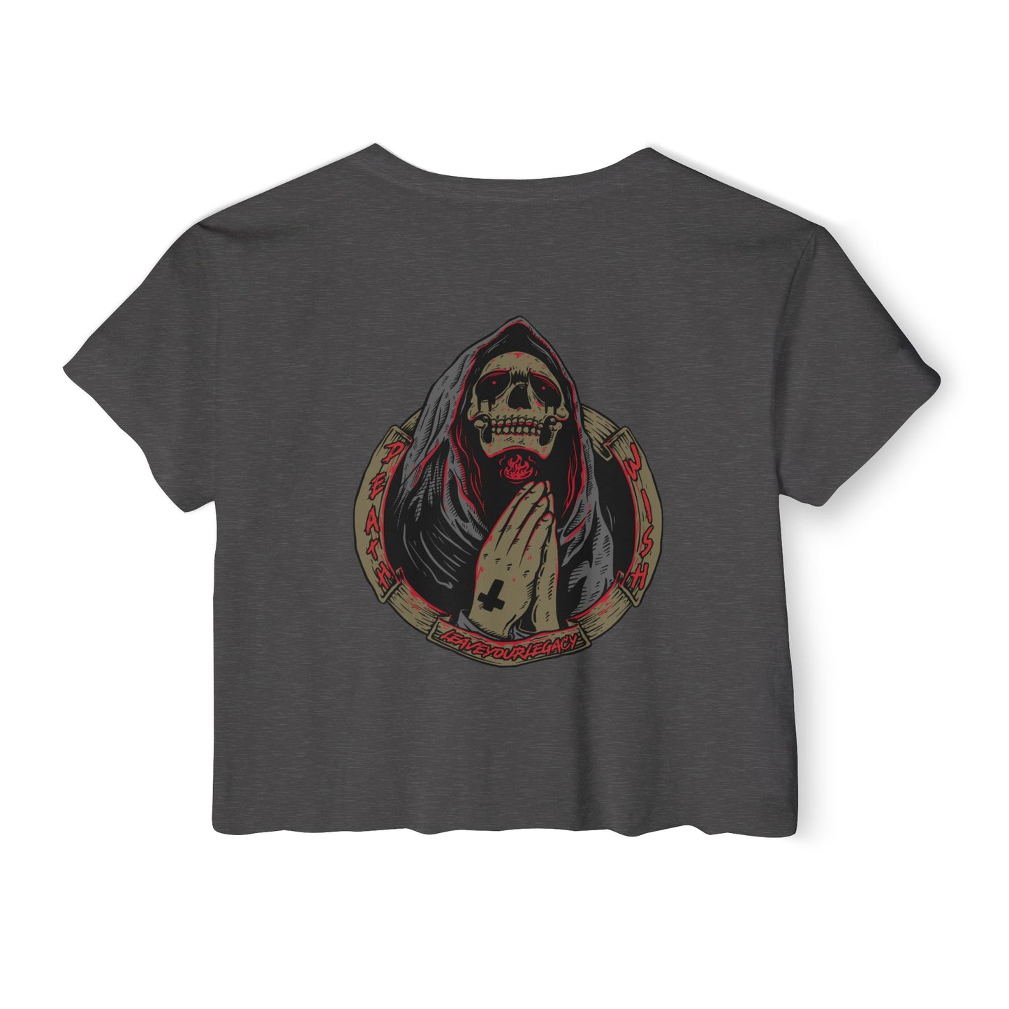 Women's 'Death Wish' Crop Top