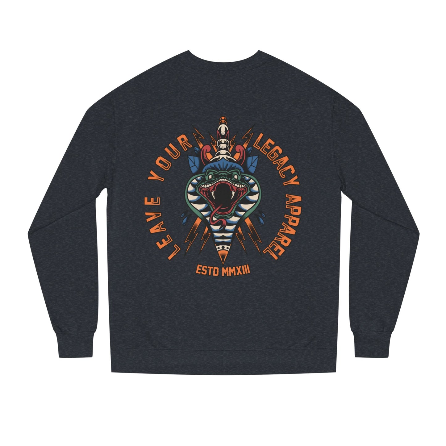 Unisex 'Traditional Snake' Sweatshirt