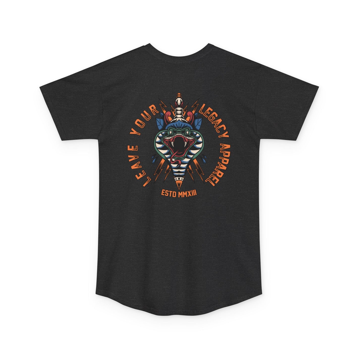 Men's 'Traditional Snake' Super Long Body Tee