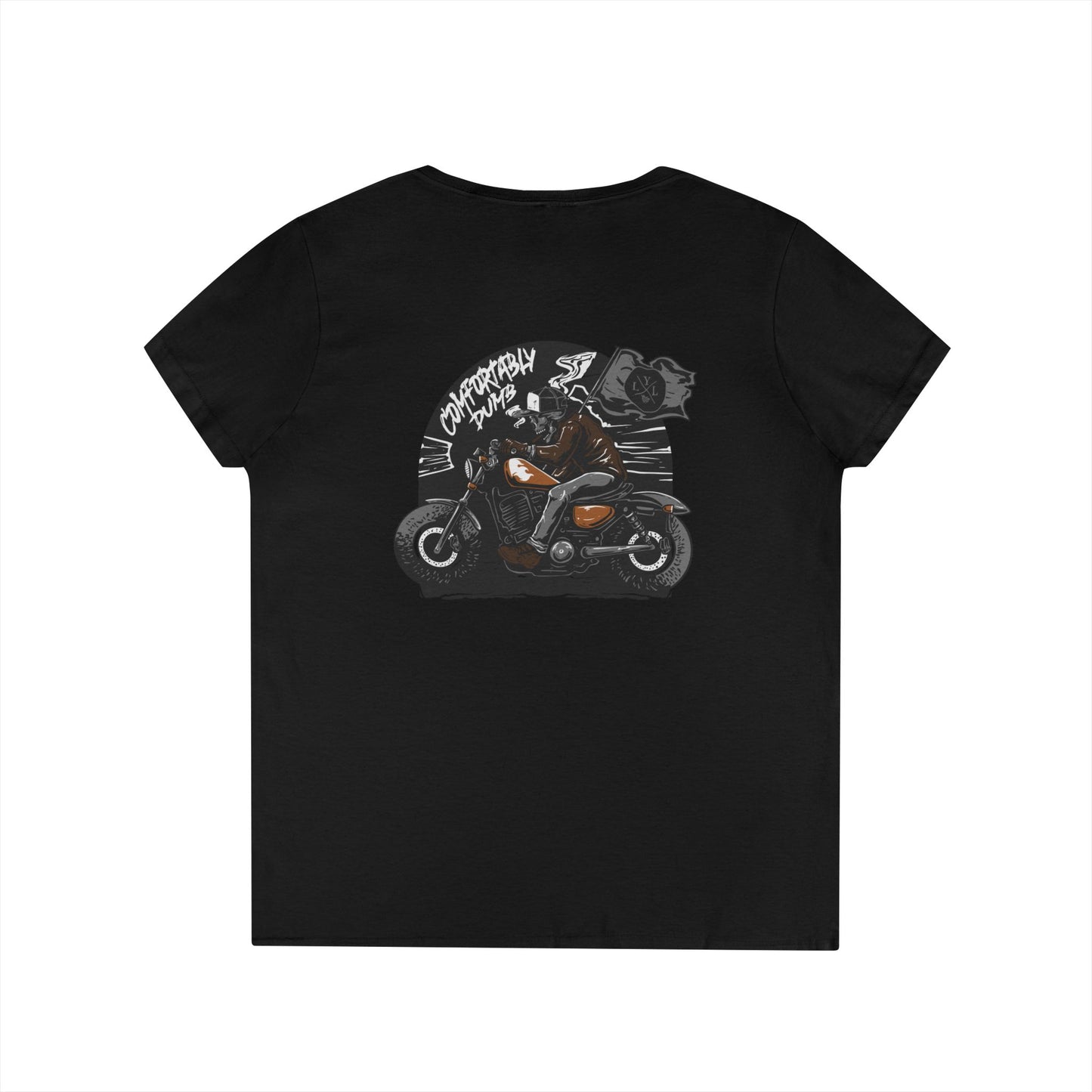 Women's 'Comfortably Dumb' V-Neck T-Shirt