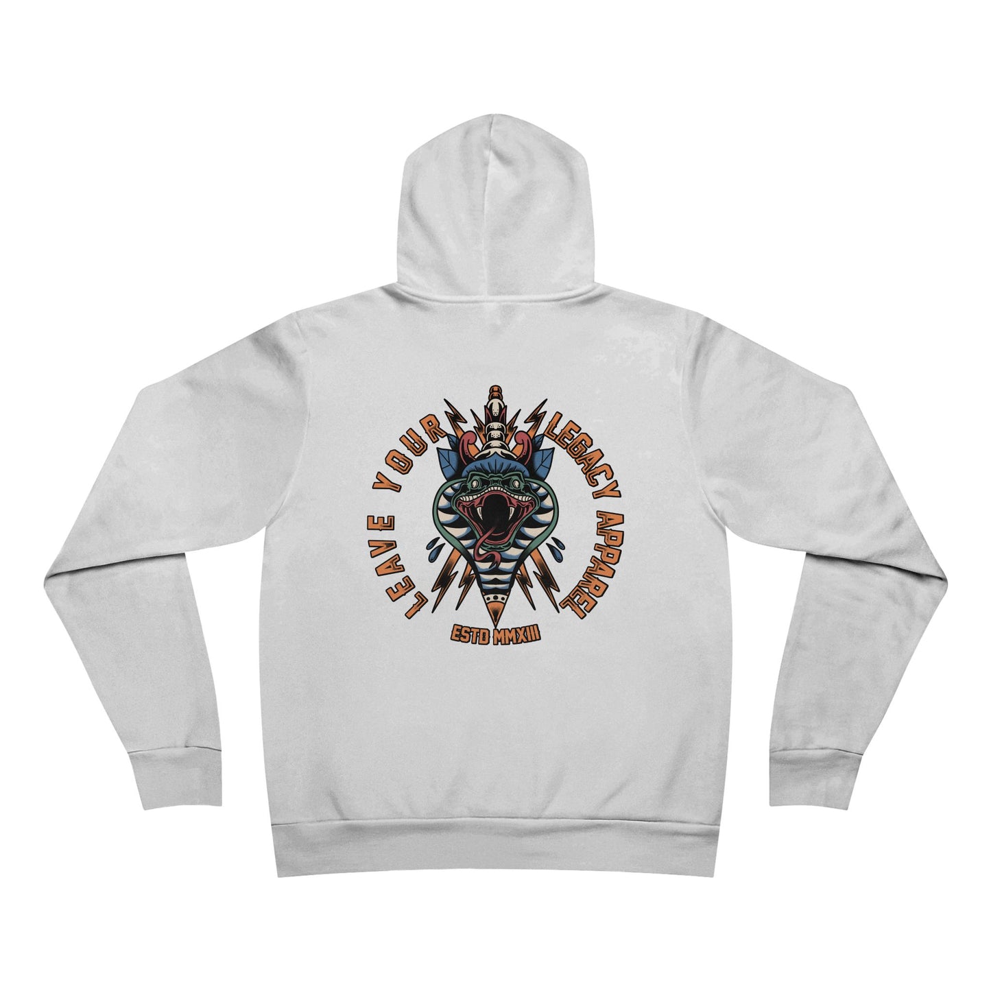 Unisex 'Traditional Snake' Hoodie