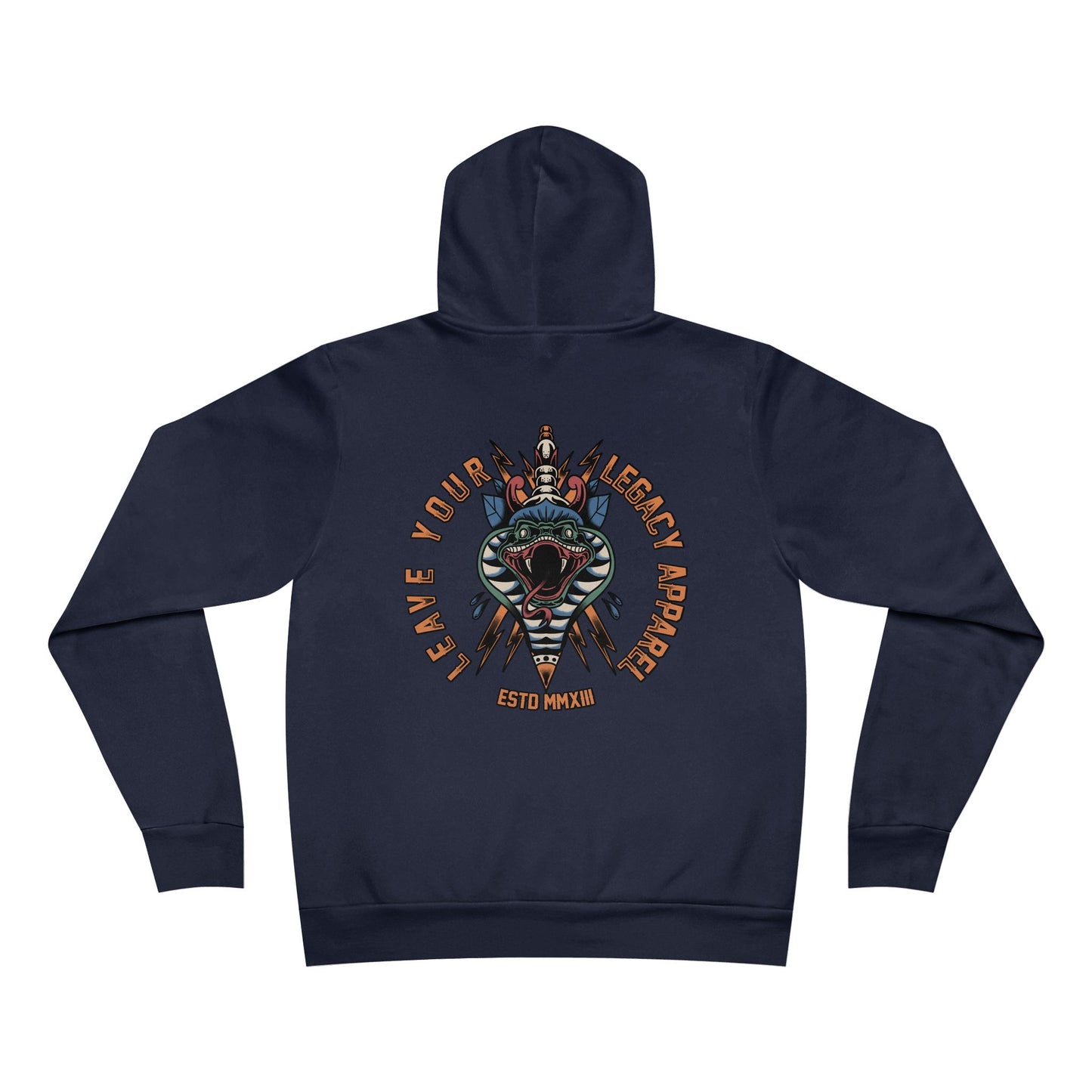 Unisex 'Traditional Snake' Hoodie