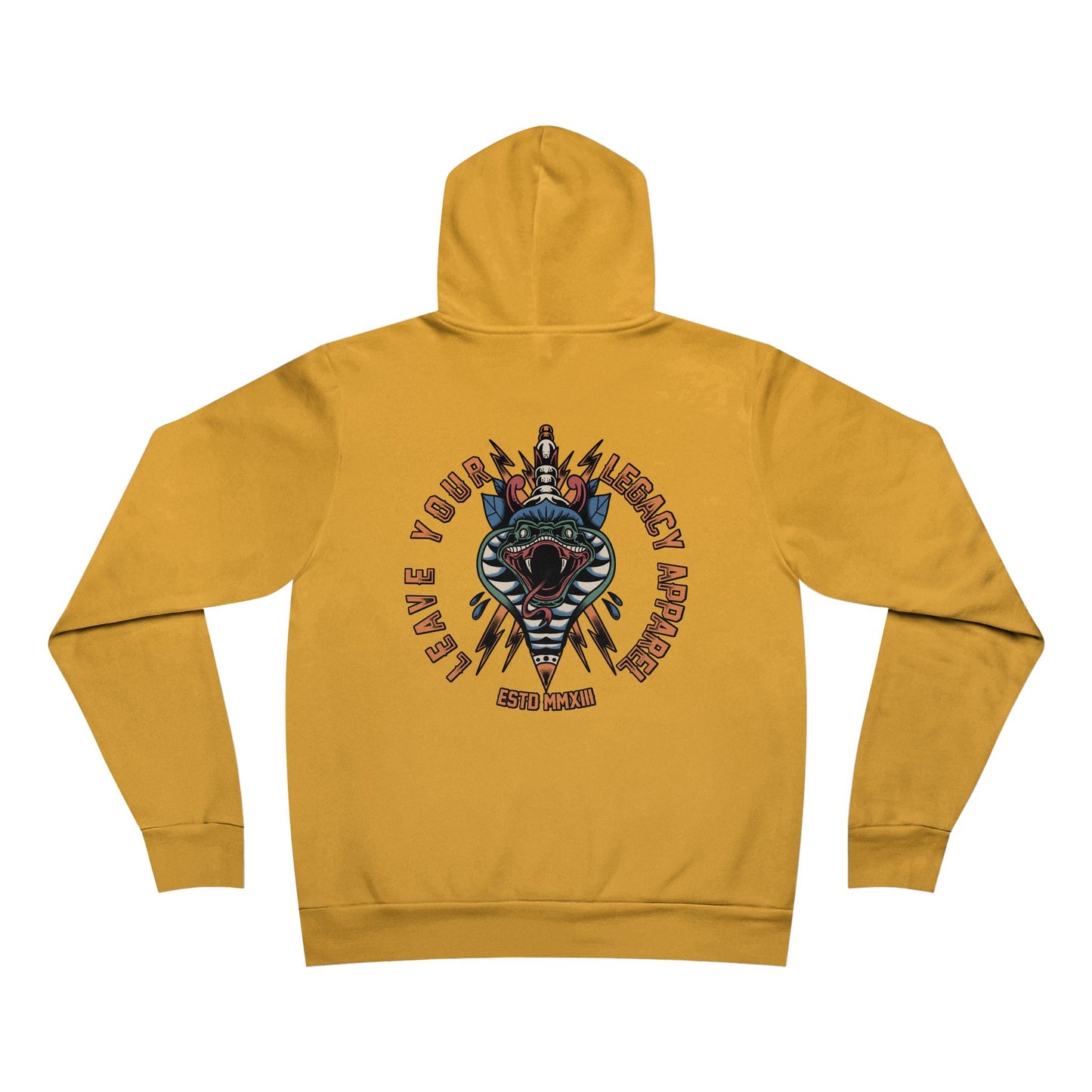 Unisex 'Traditional Snake' Hoodie