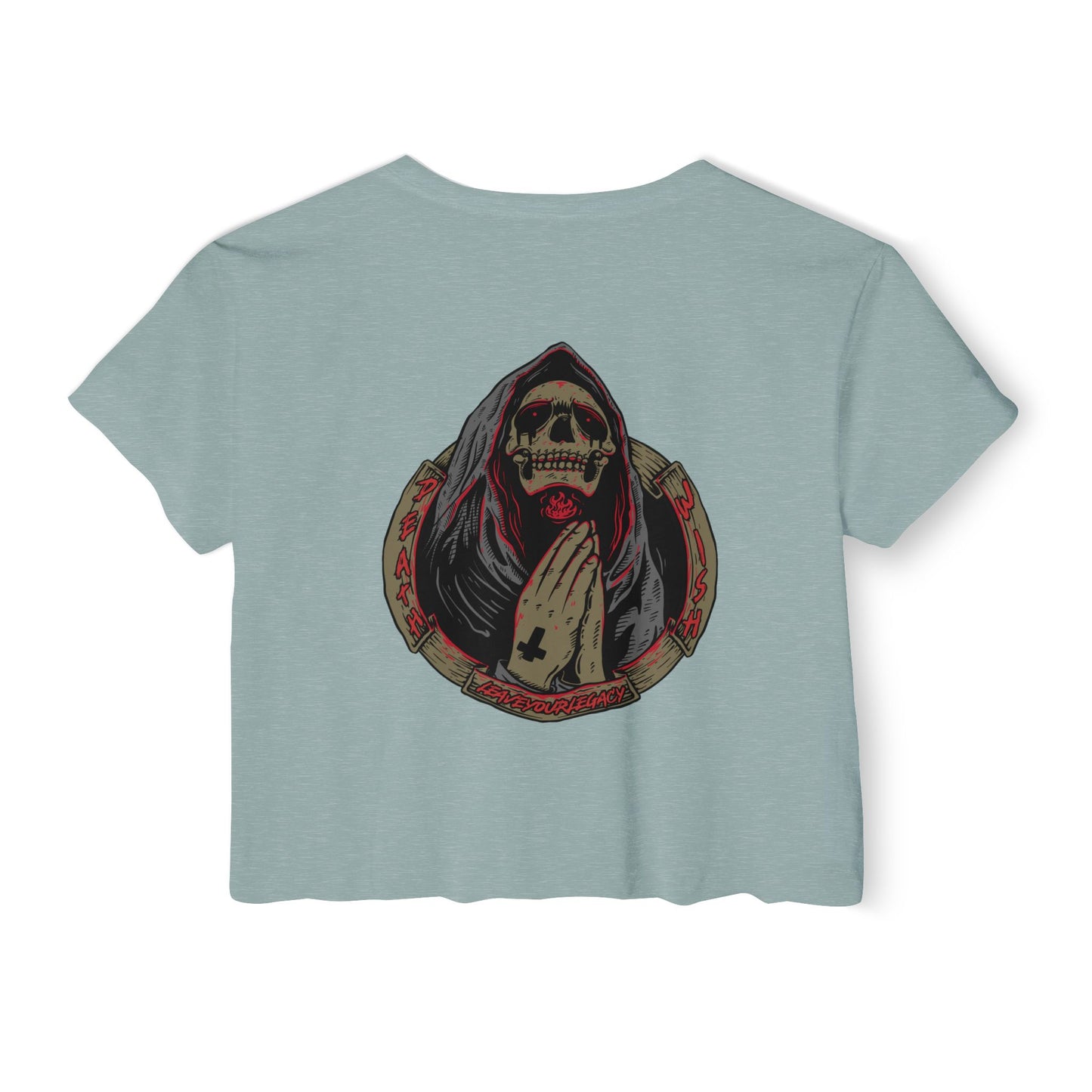 Women's 'Death Wish' Crop Top