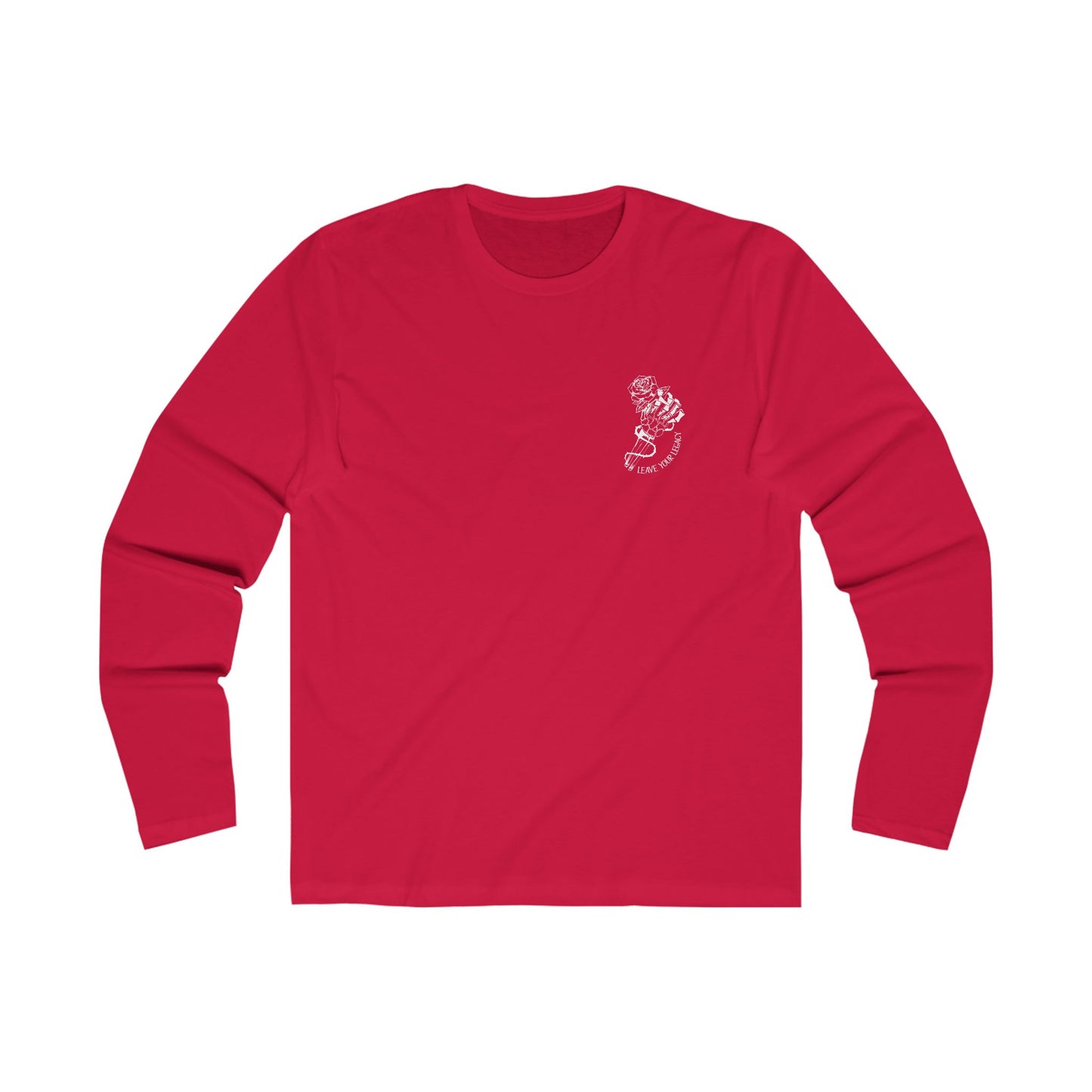 Men's 'Skull Hand' Light Weight Long Sleeve