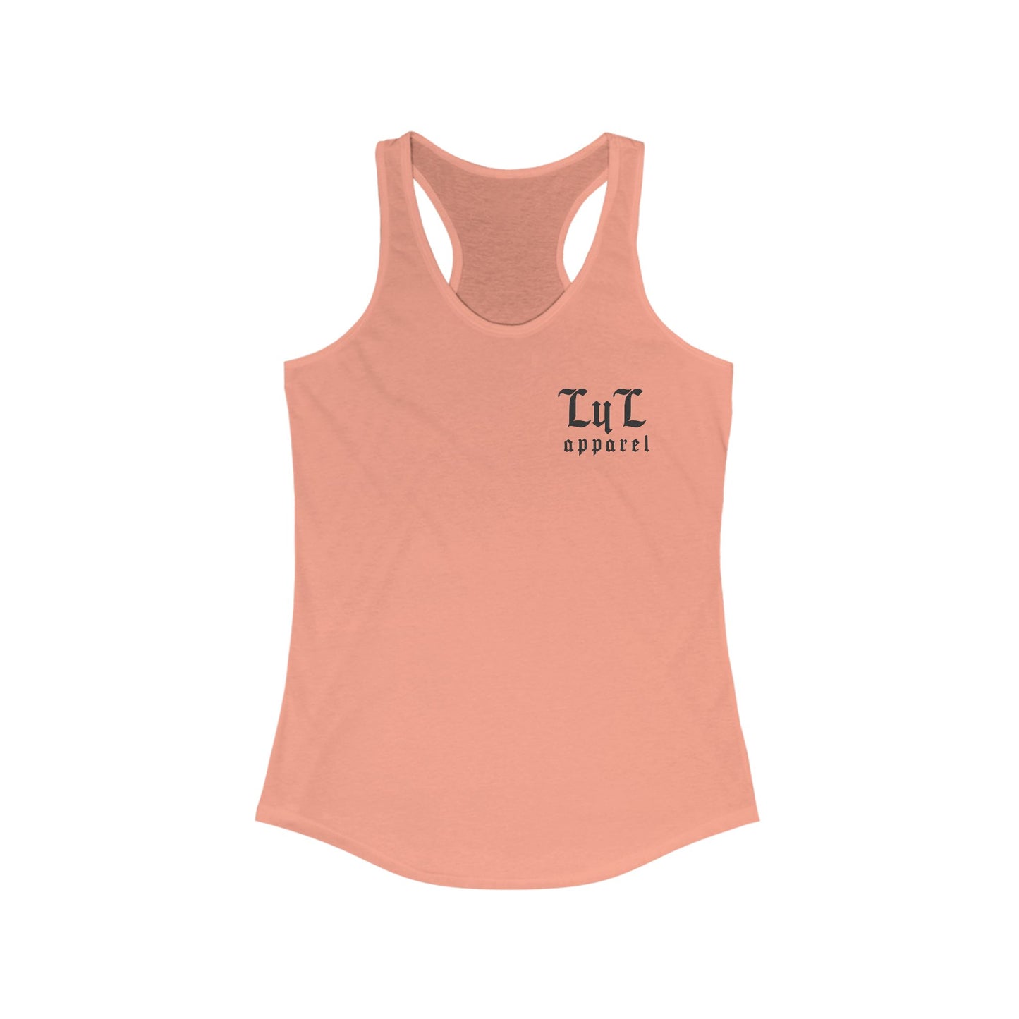 Women's 'Rose & Dagger' Racerback Tank