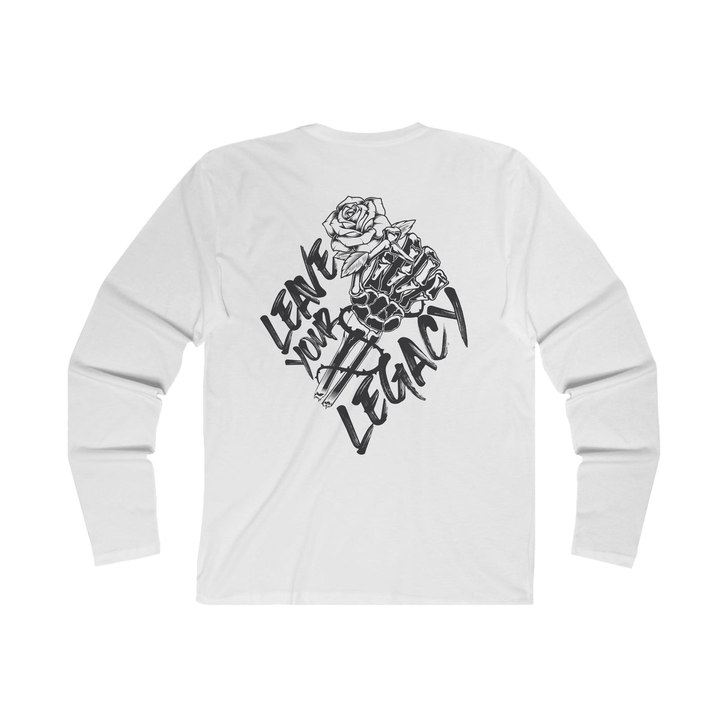 Men's 'Skull Hand' Light Weight Long Sleeve