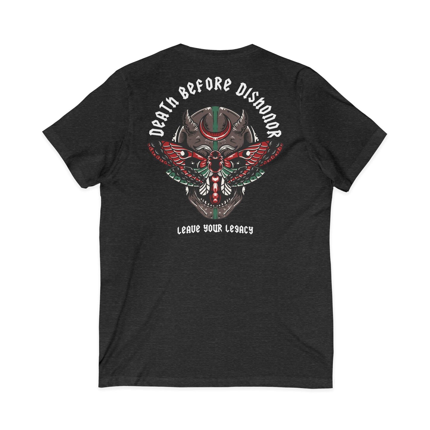Men's 'Death Before Dishonor' V-Neck T-Shirt