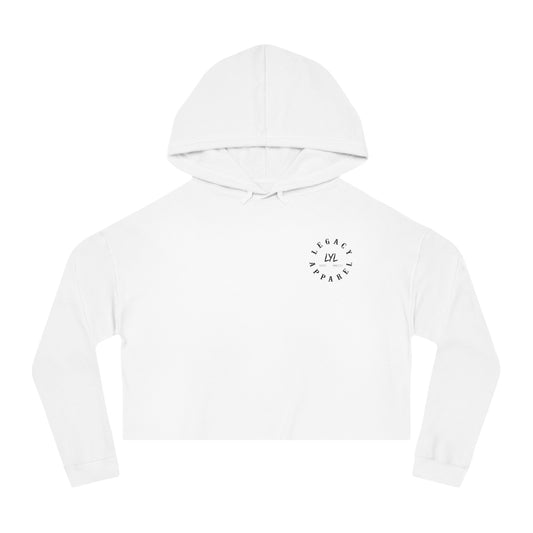 Women's "Legacy Script' Cropped Hoodie