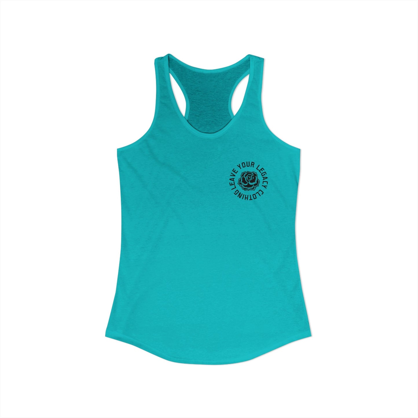 Women's 'Rose Stem' Racerback Tank