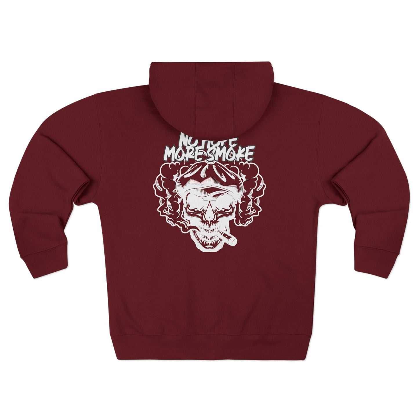 Unisex 'No Hope More Smoke' Zip Hoodie