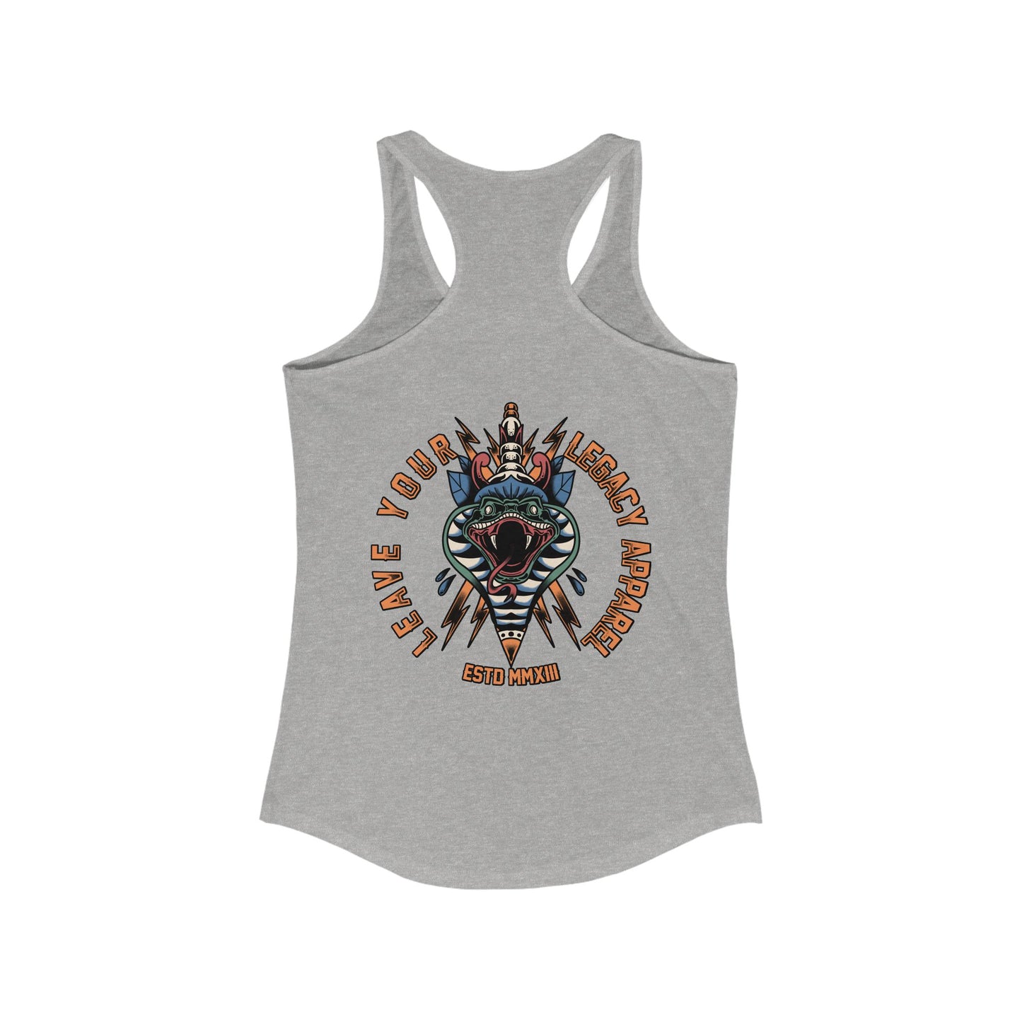 Women's 'Traditional Snake' Racerback Tank