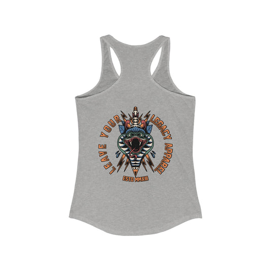 Women's 'Traditional Snake' Racerback Tank