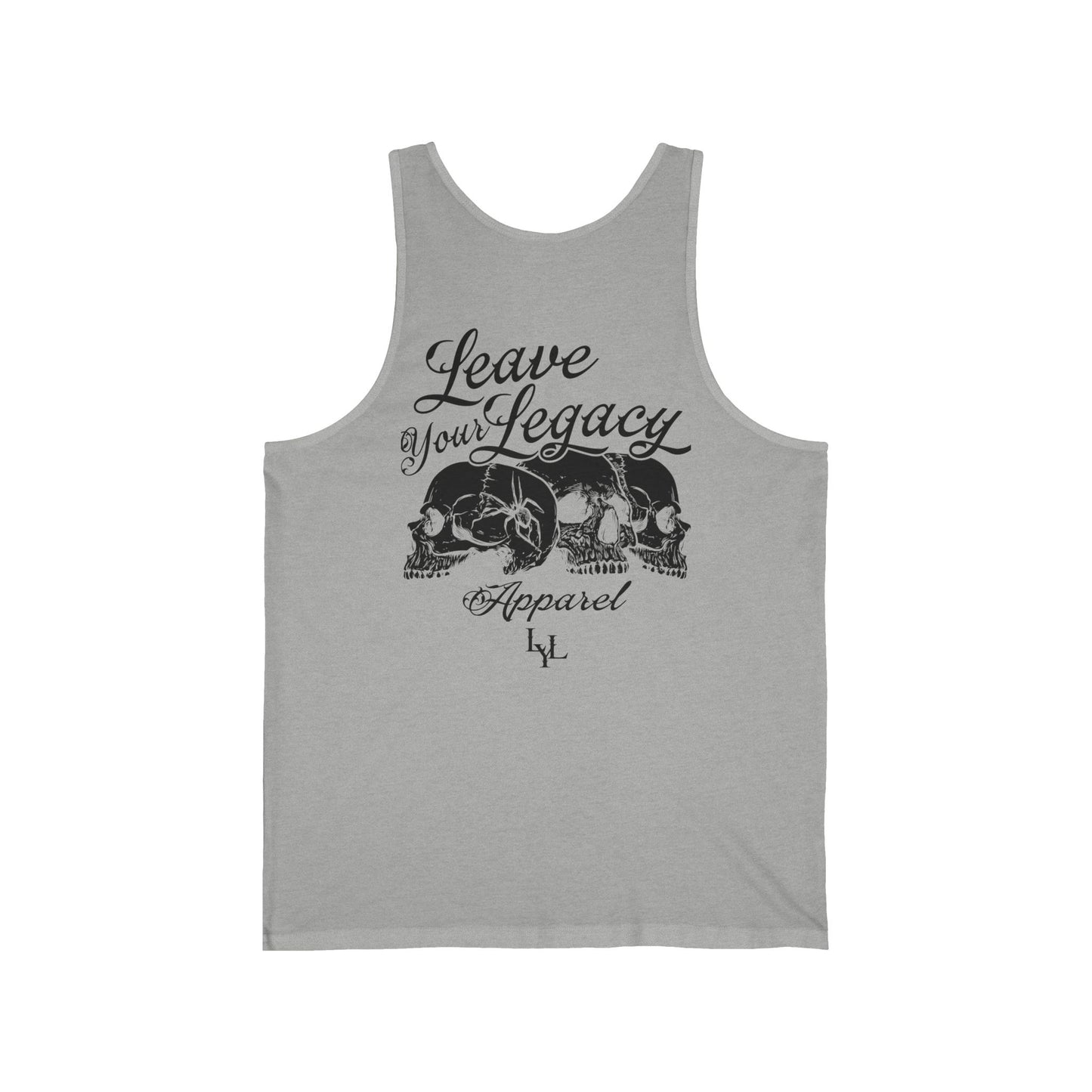 Men's 'Distorted Skull' Tank Top