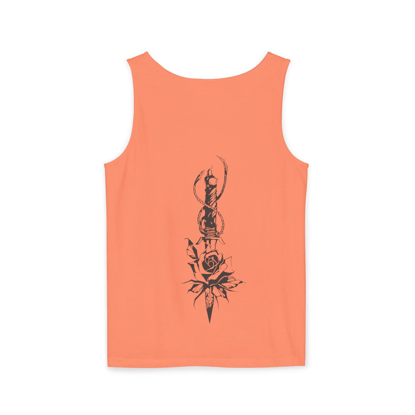 Unisex 'Rose & Dagger' Tank Top