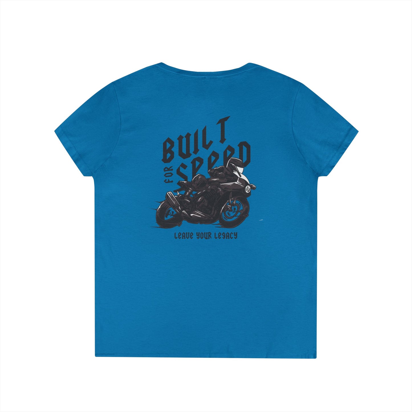 Women's 'Built For Speed' V-Neck T-Shirt