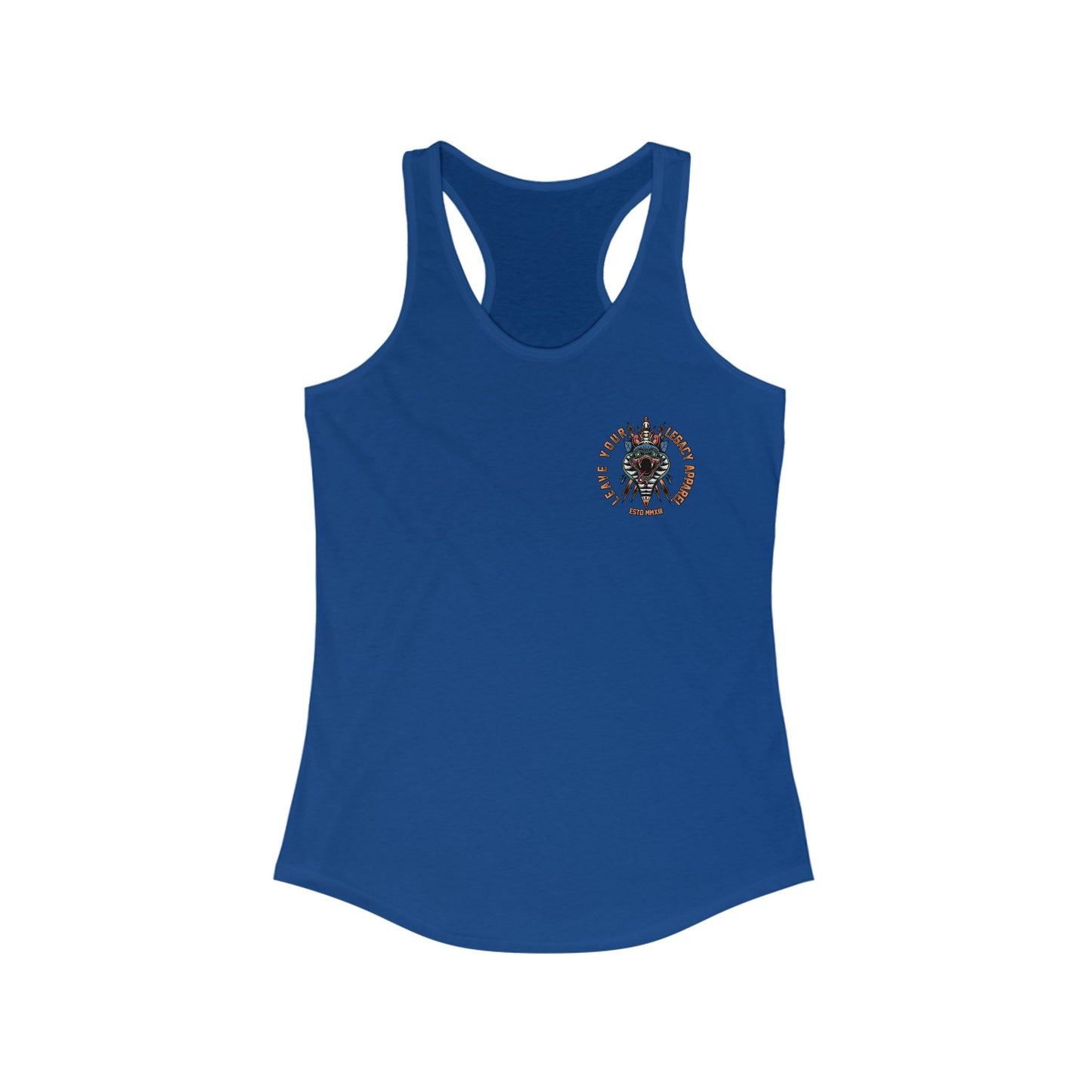 Women's 'Traditional Snake' Racerback Tank