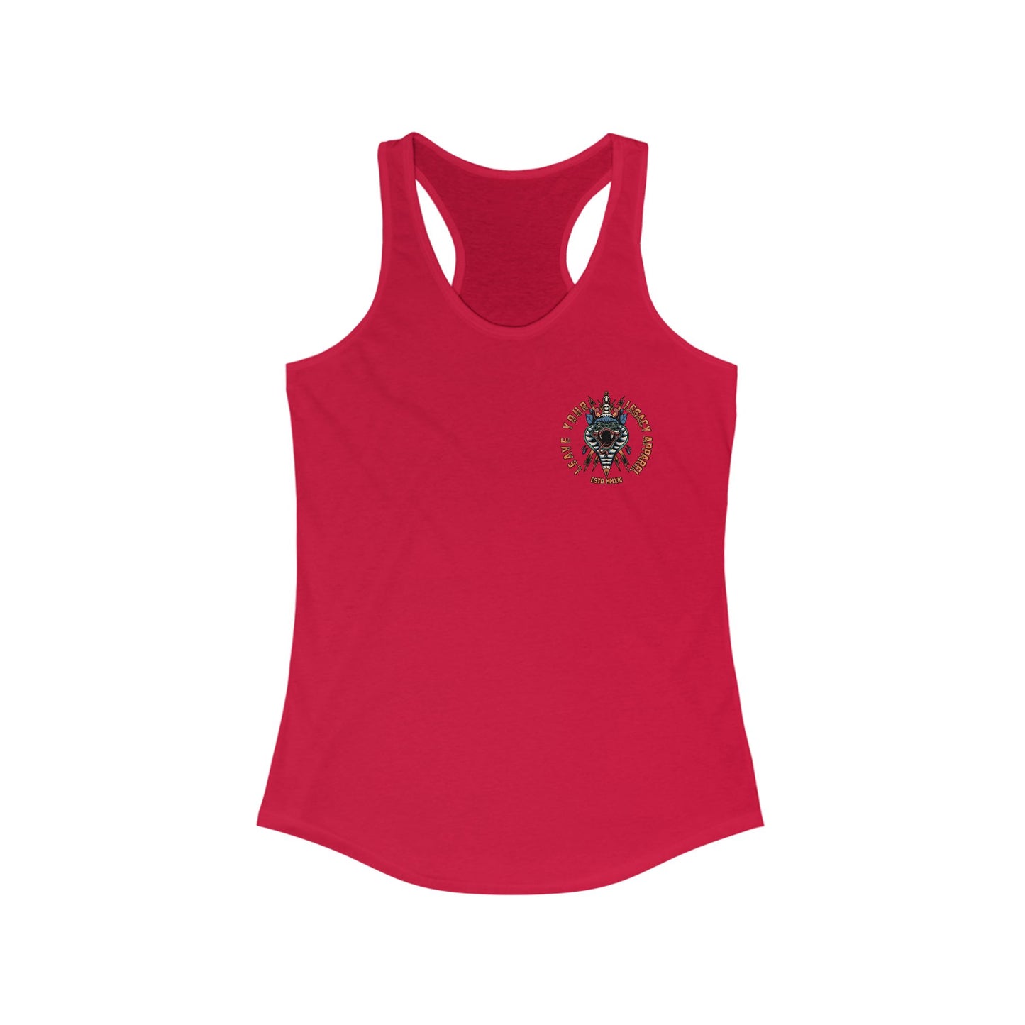 Women's 'Traditional Snake' Racerback Tank