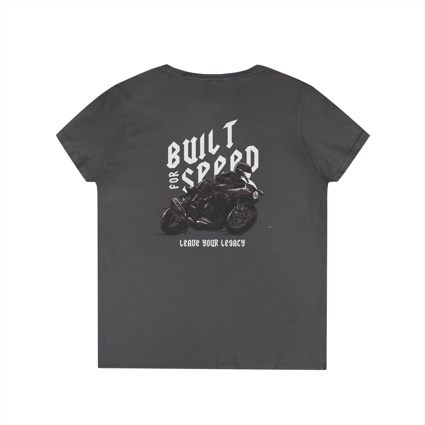 Women's 'Built For Speed' V-Neck T-Shirt