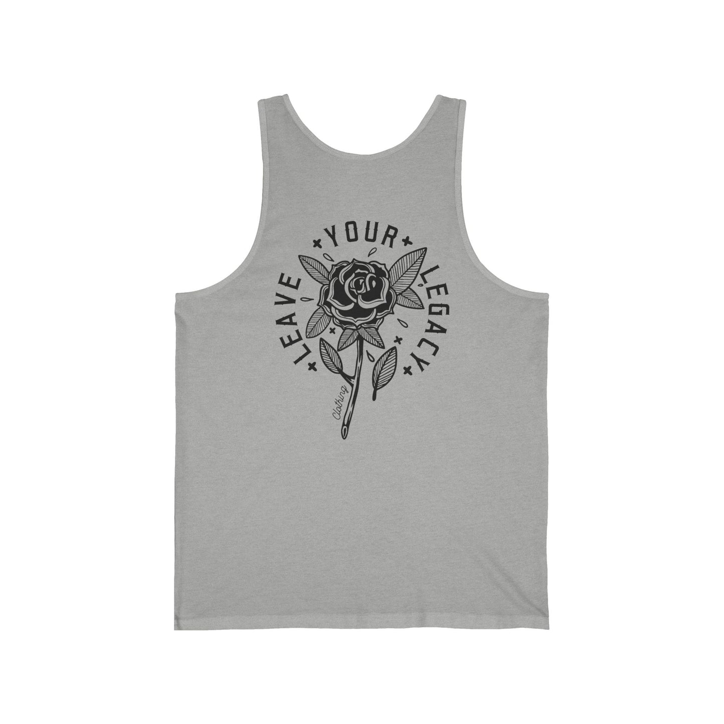 Men's 'Rose Stem' Tank Top