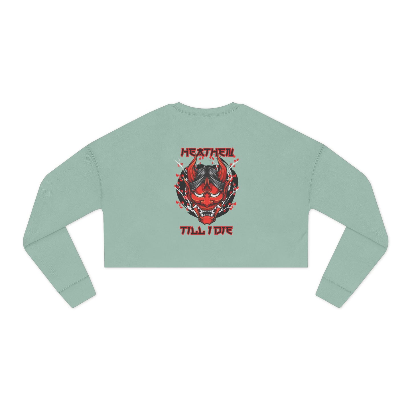Women's 'Heathen' Cropped Sweatshirt