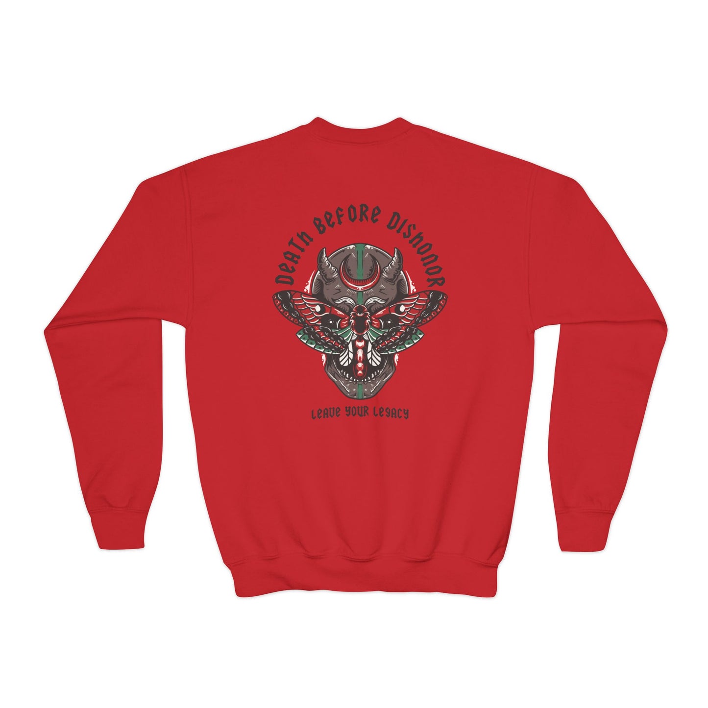 Youth 'Death Before Dishonor' Sweatshirt