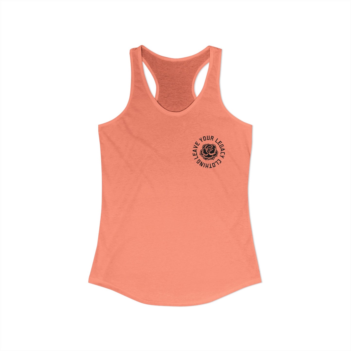 Women's 'Rose Stem' Racerback Tank