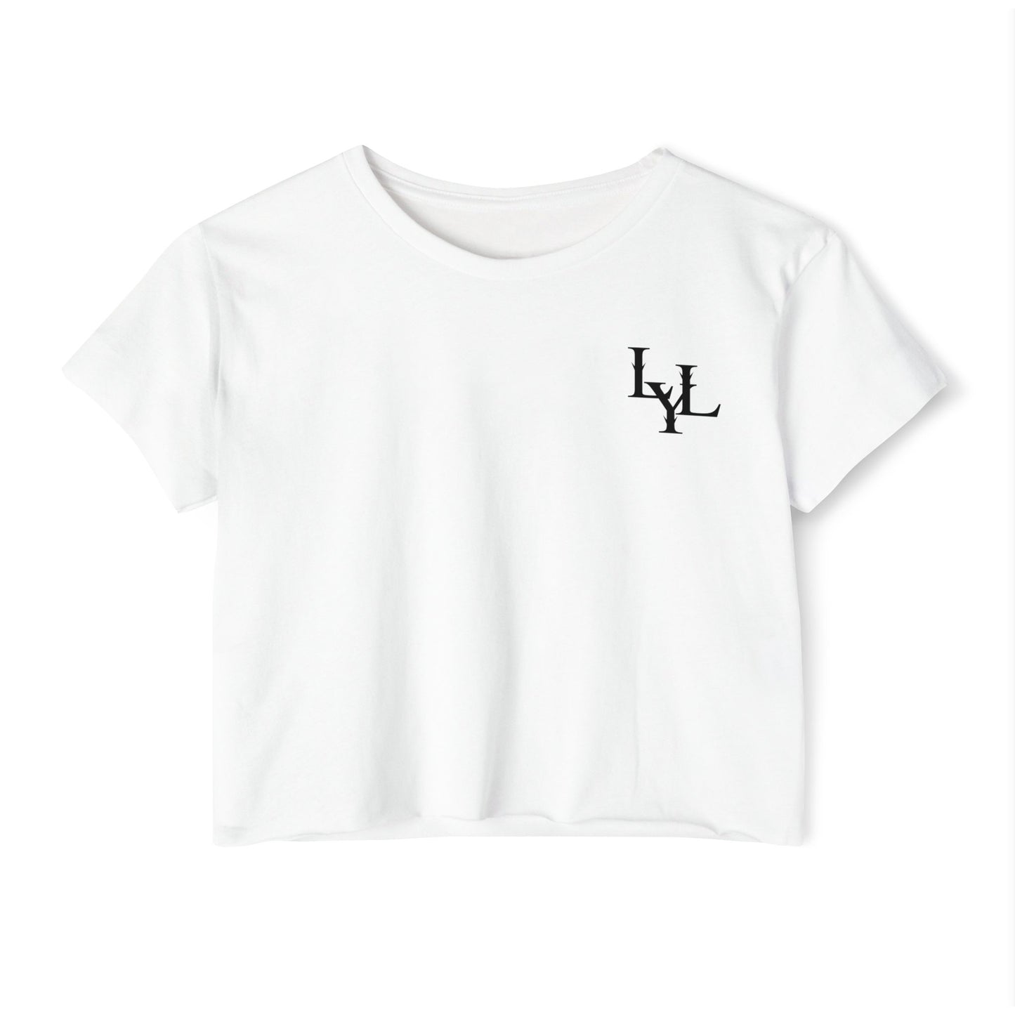 Women's 'Block LyL' Crop Top