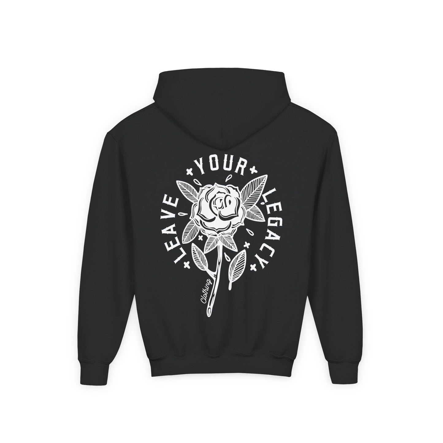 Youth 'Rose Stem' Hoodie