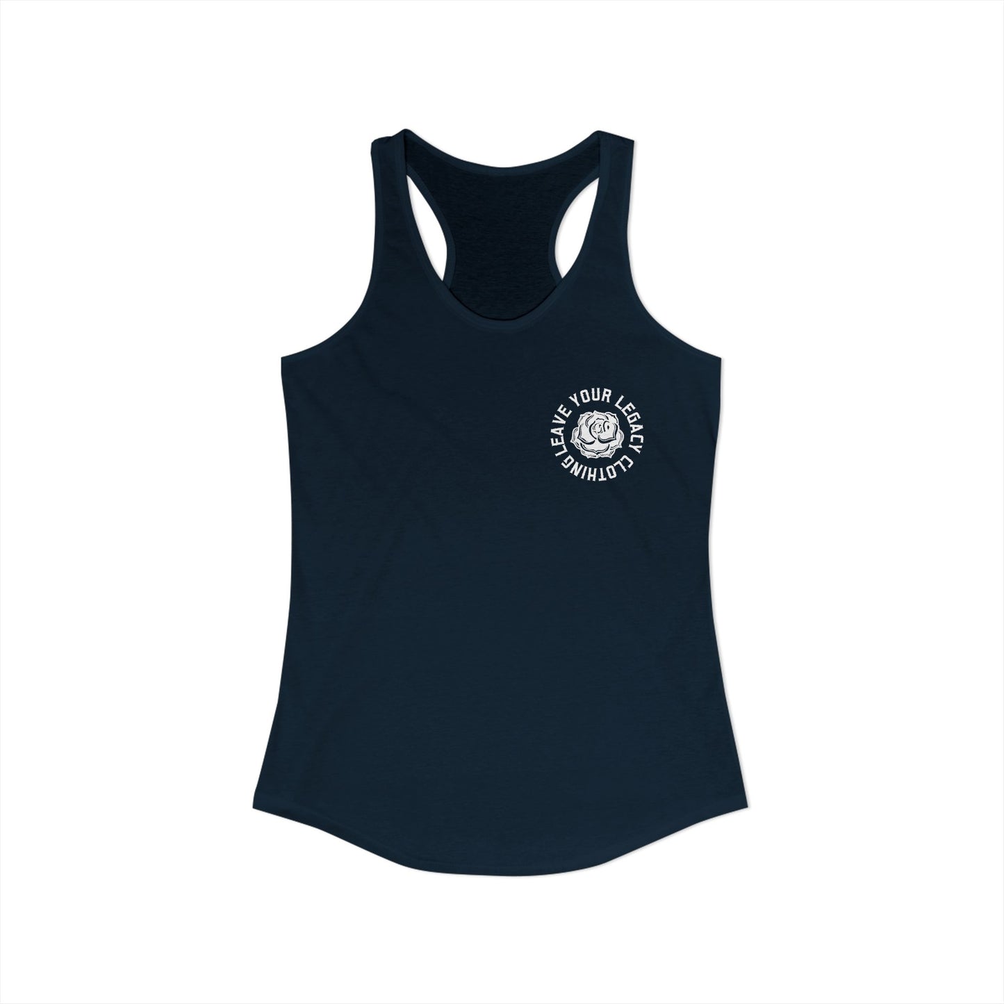Women's 'Rose Stem' Racerback Tank