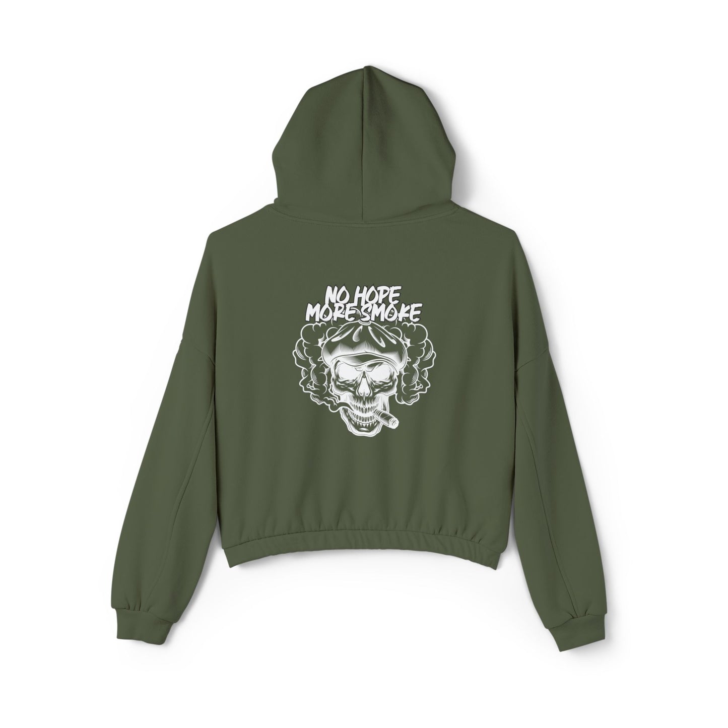 Women's 'No Hope More Smoke' Cinched Bottom Hoodie