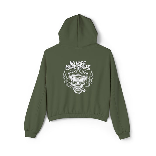 Women's 'No Hope More Smoke' Cinched Bottom Hoodie