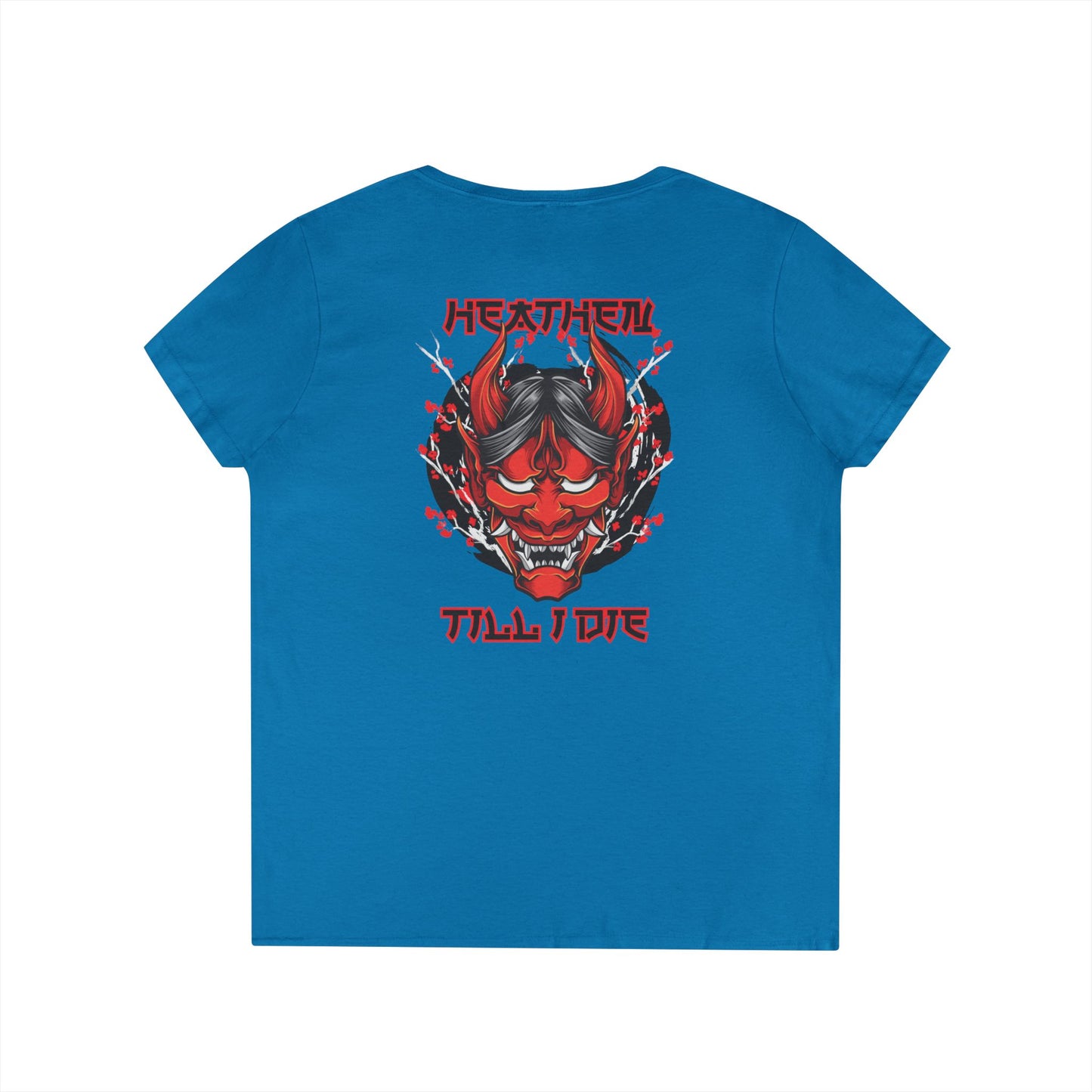 Women's 'Heathen' V-Neck T-Shirt