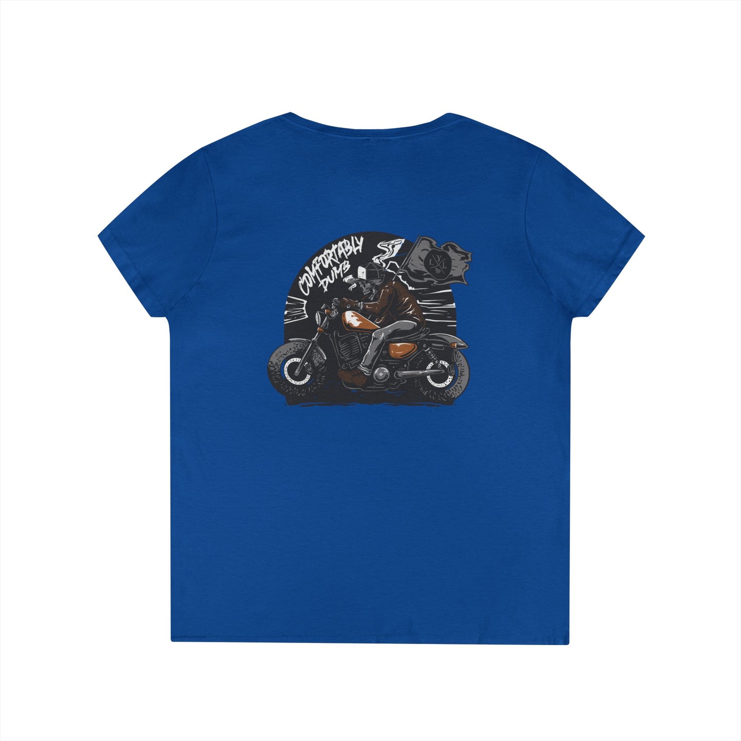 Women's 'Comfortably Dumb' V-Neck T-Shirt