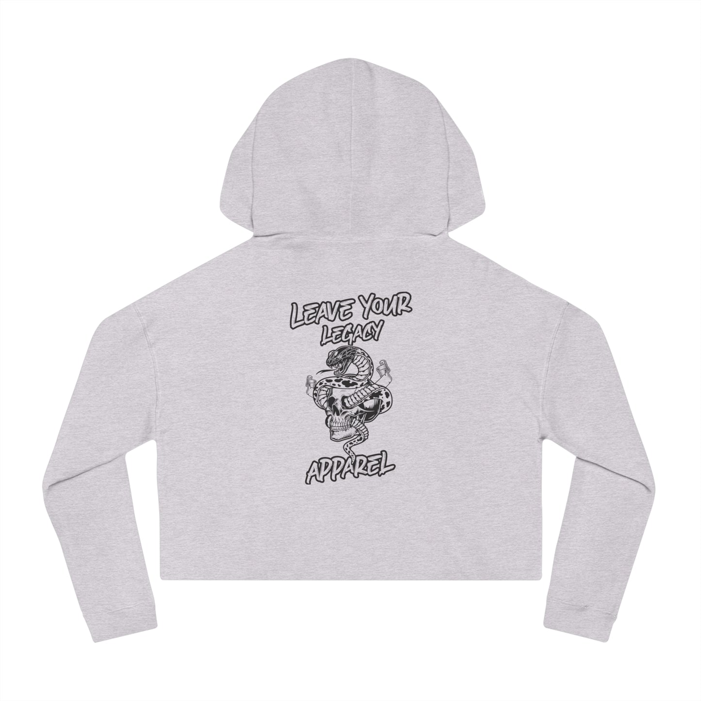 Women's 'Legacy Snake' Cropped Hoodie