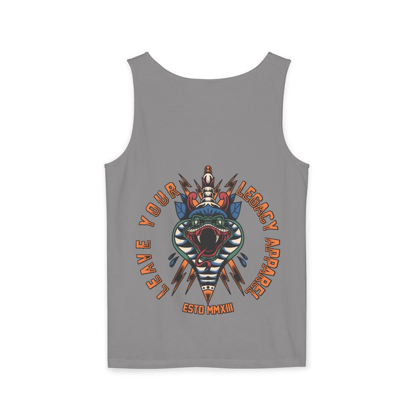 Unisex 'Traditional Snake' Tank Top