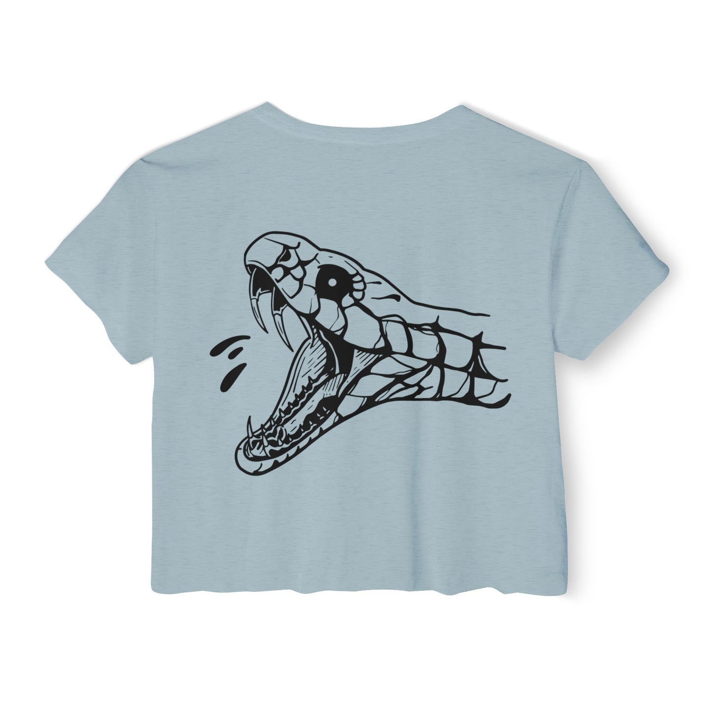 Women's 'Snake Head' Crop Top