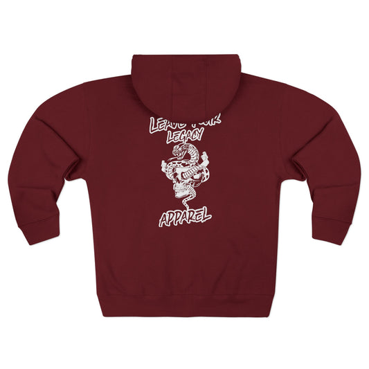 Unisex 'Legacy Snake' Zip Hoodie