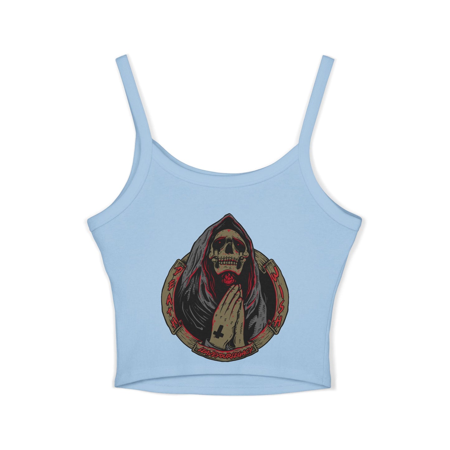 Women's 'Death Wish' Spaghetti Strap Tank