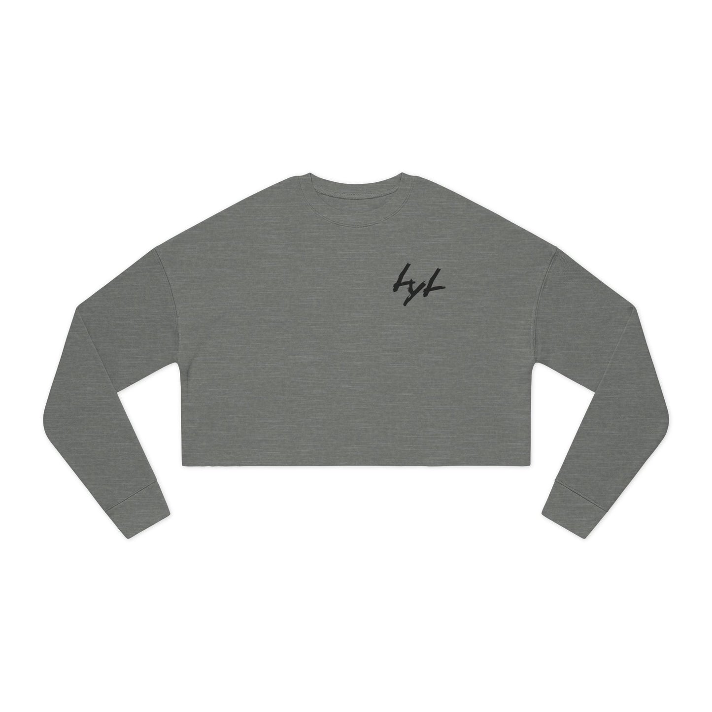 Women's 'Comfortably Dumb' Cropped Sweatshirt