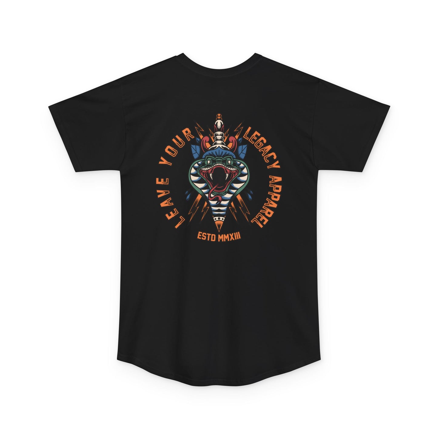 Men's 'Traditional Snake' Super Long Body Tee